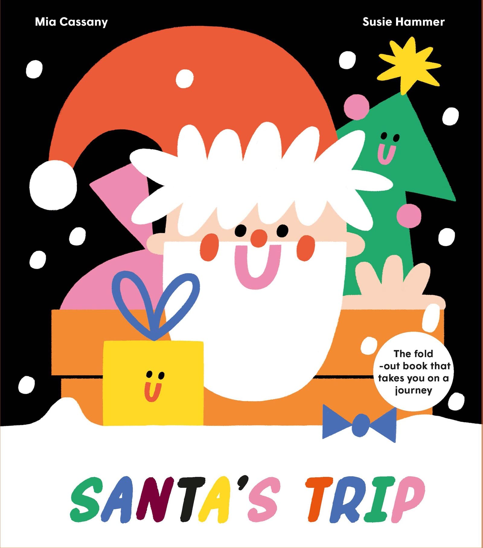 Santa's Trip : The Fold-Out Book That Takes You On A Journey - Hardback