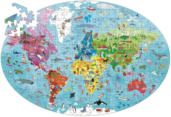 Travel Learn Explore : The Earth - Puzzle Box with Book