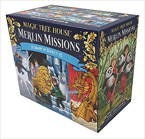 Magic Tree House Merlin Missions #1-25 Boxed Set - Kool Skool The Bookstore