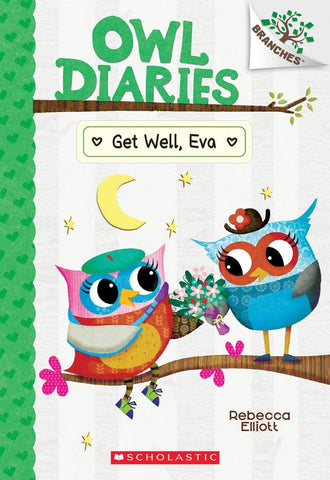 Owl Diaries #16 : Get Well, Eva - Paperback