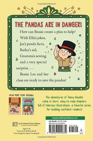 Teeny Houdini #3 : The Giant Panda Plan - Paperback