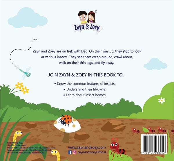 Zayn and Zoey : The World of Insects - Paperback