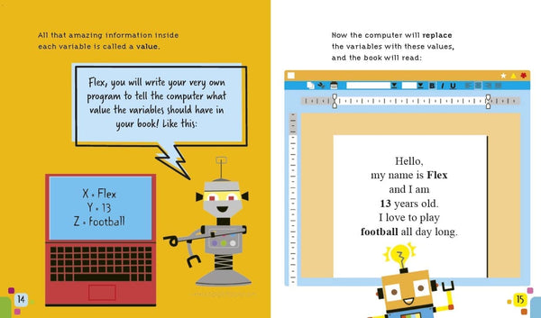 First Steps in Coding : What's A Variable?: A Story-Time Adventure! - Paperback