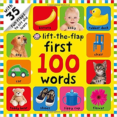 Priddy Books : Lift the Flap First 100 Words - Kool Skool The Bookstore