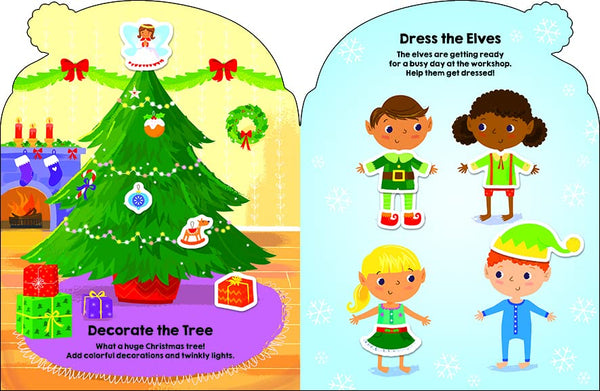 Sticker Friends : Christmas: Over 300 Reusable Stickers - Paperback