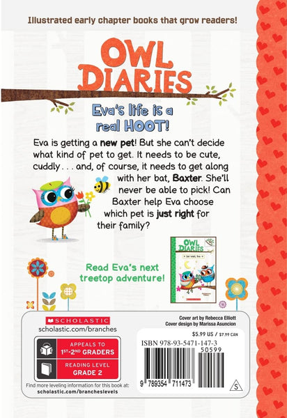 Owl Diaries #15: Evas New Pet (A Branches Book) - Paperback