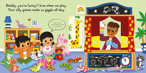 Campbell Busy Books : I Love My Daddy - Board Book