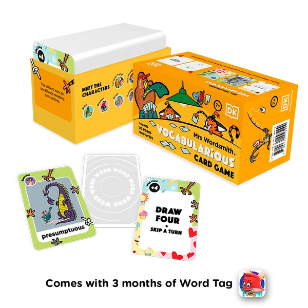 Mrs Wordsmith Vocabularious Card Game - Hardback