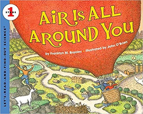 Let's Read and Find Out Science Lvl 1 : Air is all Around you - Kool Skool The Bookstore