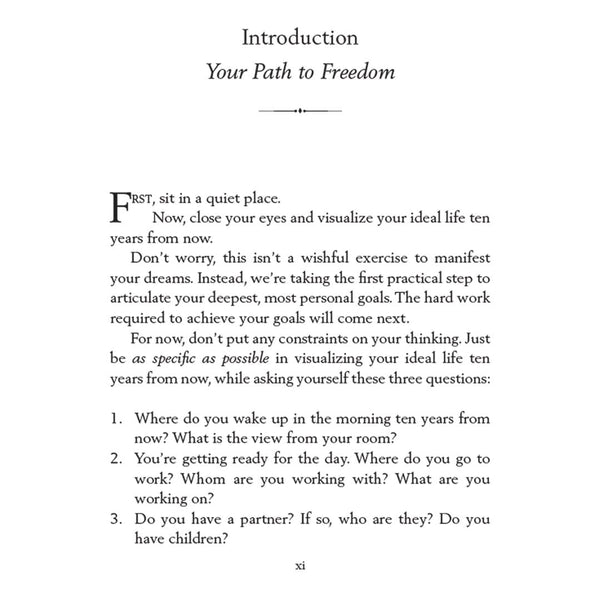 The Freedom Manifesto: 7 Rules To Live the Life of Your Calling - Hardback