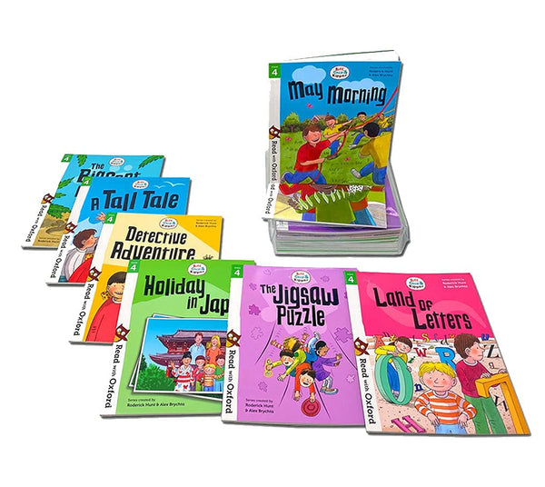 Biff, Chip And Kipper Stage 4 Read With Oxford: 5+: 16 Books Collection Set