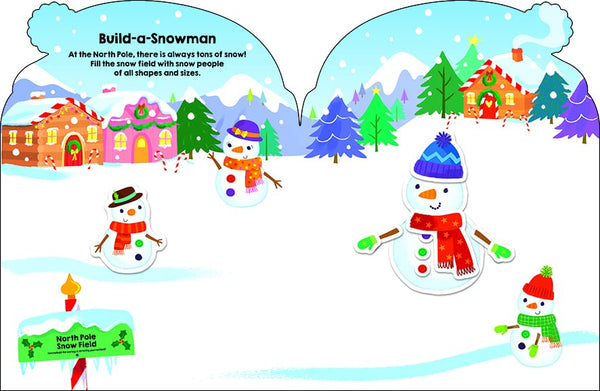 Sticker Friends : Christmas: Over 300 Reusable Stickers - Paperback