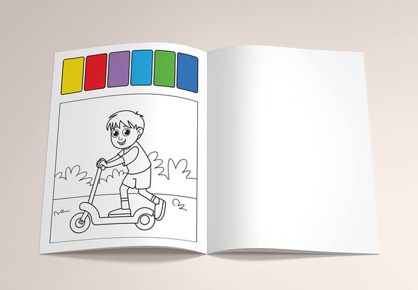 Pick And Paint Colouring Activity Books For Kids : Park Fun - Paperback