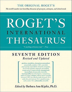 Roget's International Thesaurus - Paperback