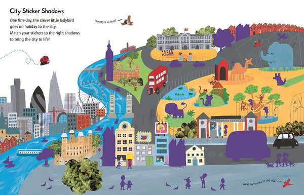 What the Ladybird Heard on Holiday Sticker Book - Paperback