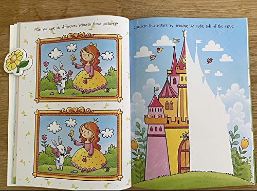 Princesses, Mermaids and Unicorns Activity Book - Paperback