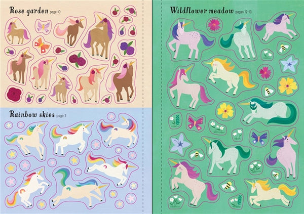 Little First Stickers Unicorns - Paperback