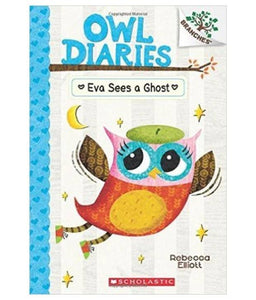 Owl Diaries #2 : Eva Sees a Ghost - Paperback