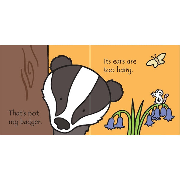 Usborne : That's Not My Badger - Hardback