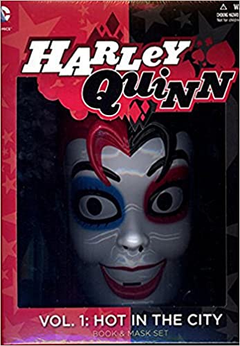 Harley Quinn Book & Mask Set - Kool Skool The Bookstore