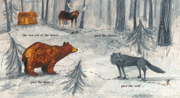 The Mouse Who Wasn't Scared - Hardback