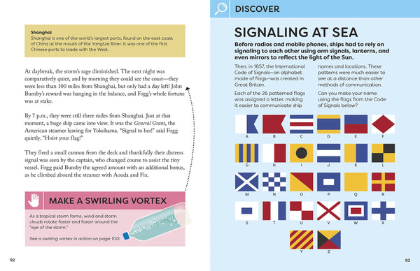 Steam Tales : Around the World in 80 Days - Hardback