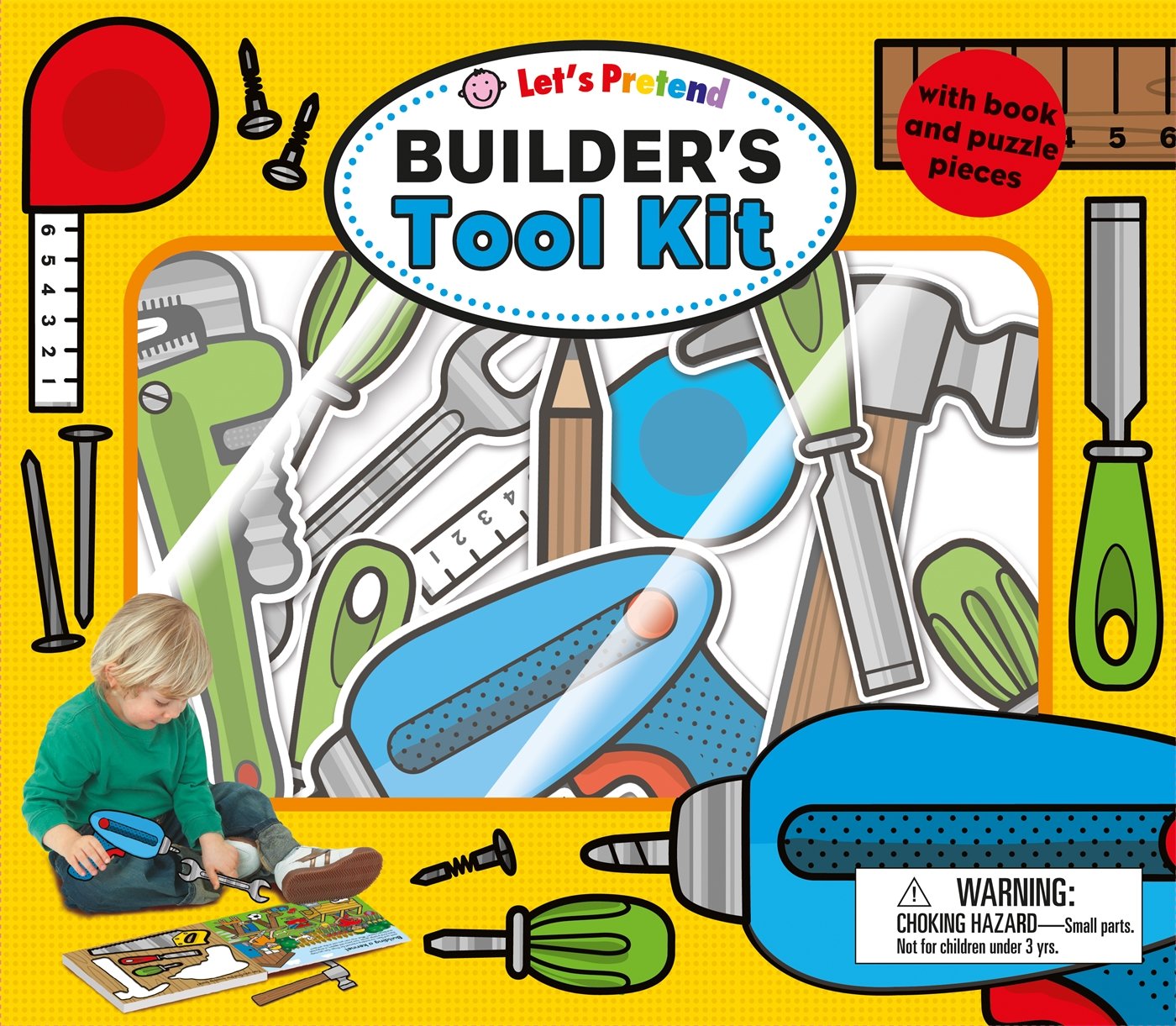 Let's Pretend Builders Tool Kit: With Book and Press-Out Pieces