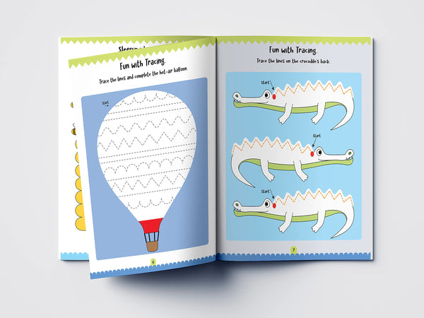 My Super Fun Kindergarten Activity Workbook for Children - Paperback