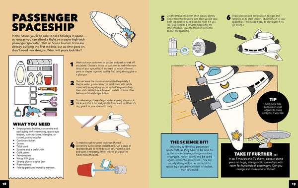 Space Centre (Maker Models) Paperback