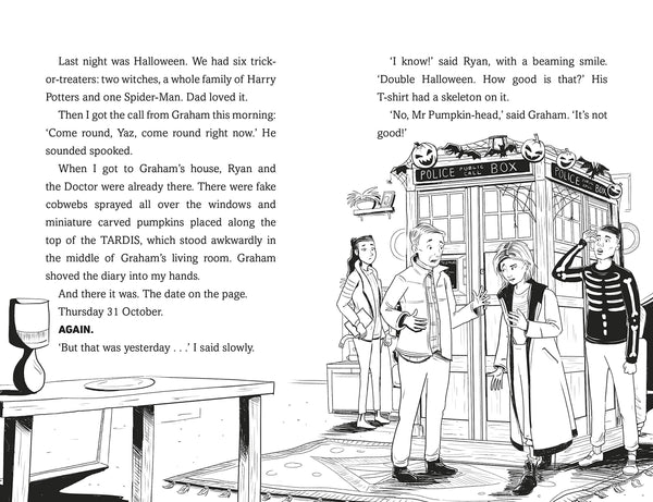 Doctor Who : Team TARDIS Diaries #2 : Ghost Town - Paperback