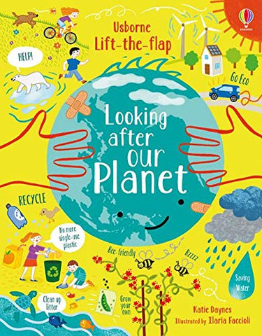 Usborne Lift-the-Flap Looking After Our Planet - Hardback