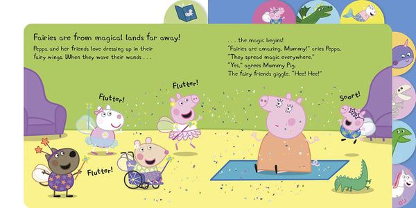 Peppa Pig : Magical Creatures Tabbed - Board Book