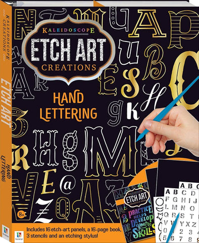 Kaleidoscope Etch Art Creations : Hand Lettering - Paperback