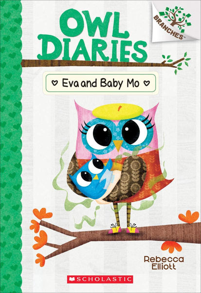 Owl Diaries #10 : Eva and Baby Mo (New) - Paperback