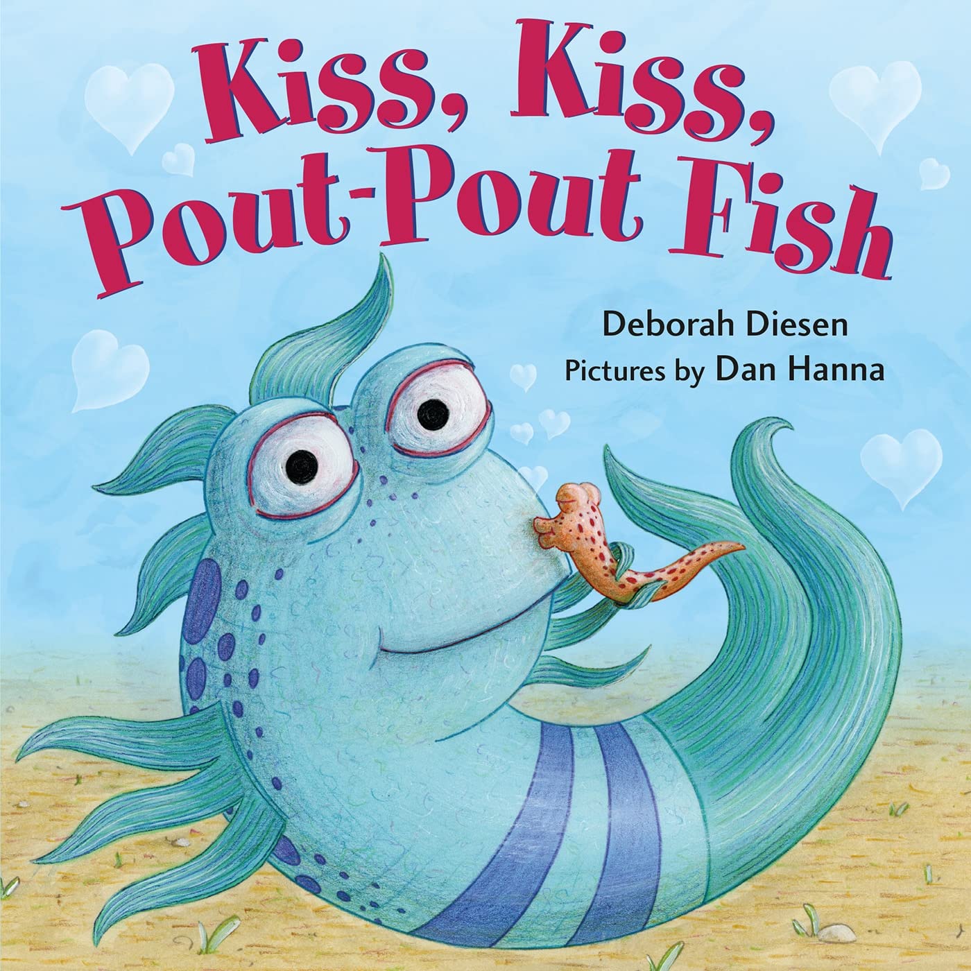 Pout-Pout Fish : Kiss, Kiss - Paperback