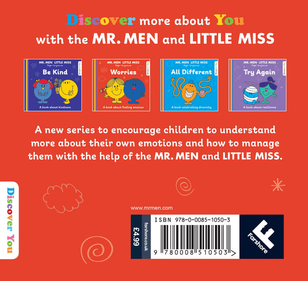 Mr. Men And Little Miss Discover You : Worries - Paperback