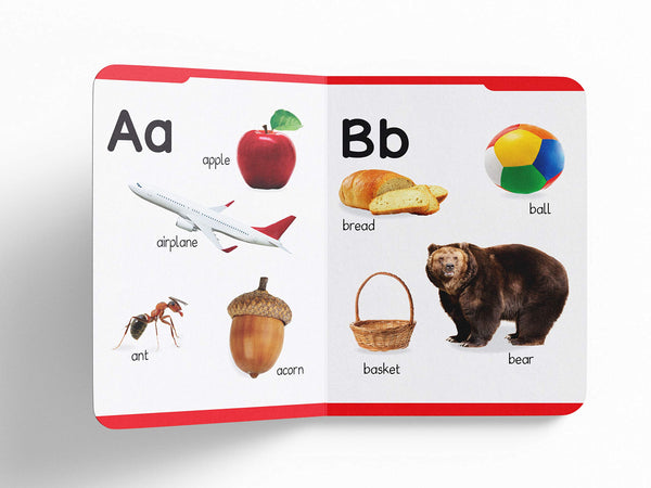 Early Learning Padded Book of Alphabet - Board Book