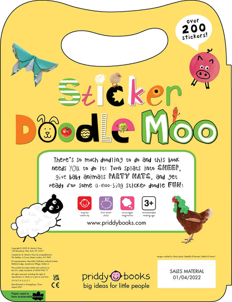 Sticker Doodle: Sticker Doodle Moo! - Paperback
