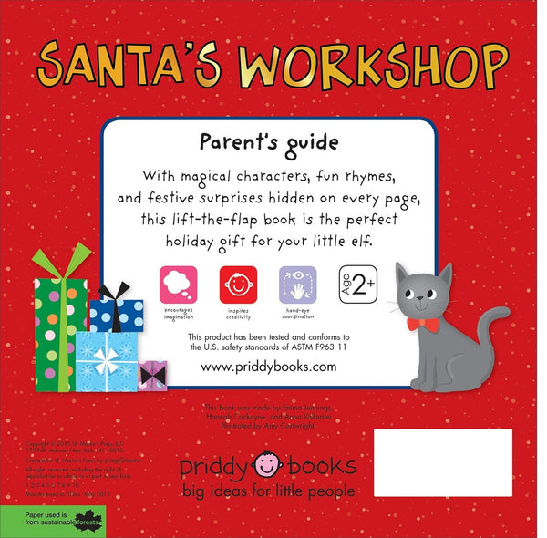 Lift-the-Flap Tab: Santa's Workshop - Board Book