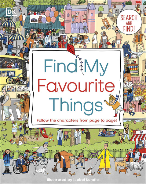 Find My Favourite Things - Boardbook