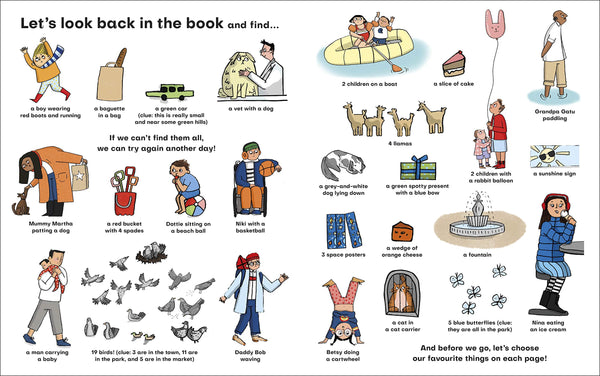 Find My Favourite Things - Boardbook