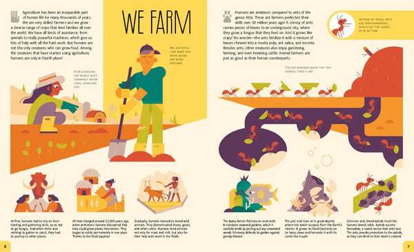 Humans and Animals : The Things We Have in Common - Hardback