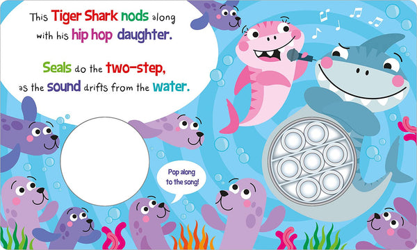 Push Pop Bubble : Shark Rap! - Board Book
