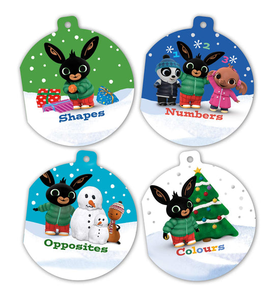 Bing’s Christmas Bauble Books: Four colourful decorations to hang on your tree – the perfect Christmas gift (Bing)