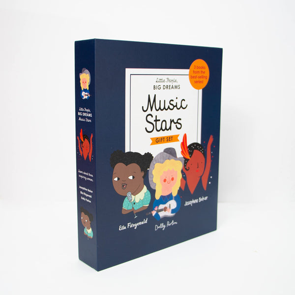 Little People, BIG DREAMS: Music Stars Boxset - Hardback