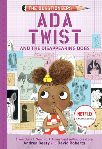 The Questioneers Book #5 : Ada Twist and the Disappearing Dogs - Hardback