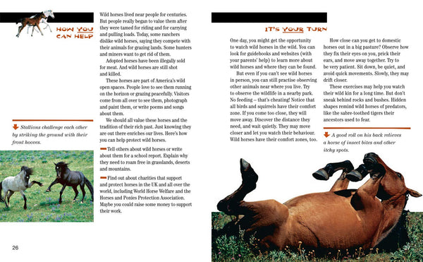 Face to Face with Wild Horses: Level 6 (National Geographic Readers) - Paperback