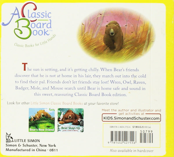 The Bear Books : Bear Feels Scared - Board Book