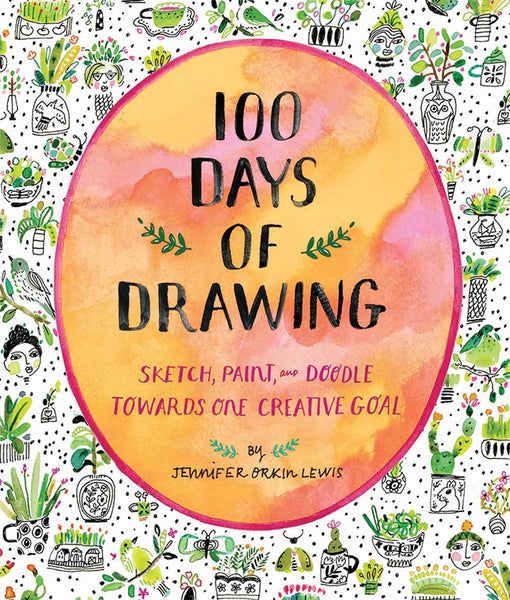 100 Days Of Drawing - Paperback