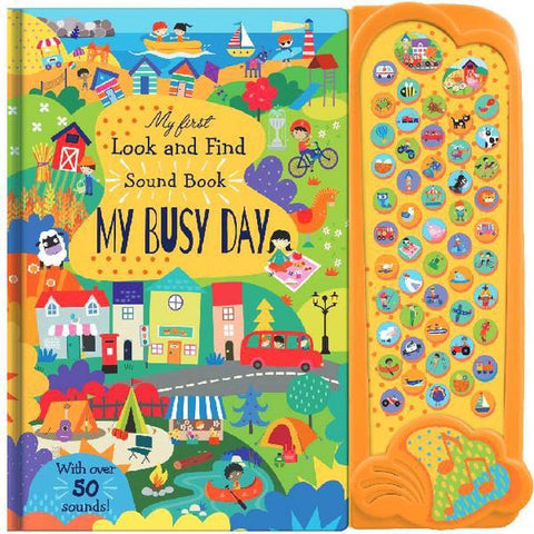 My First Look & Find Busy Day Sound Book